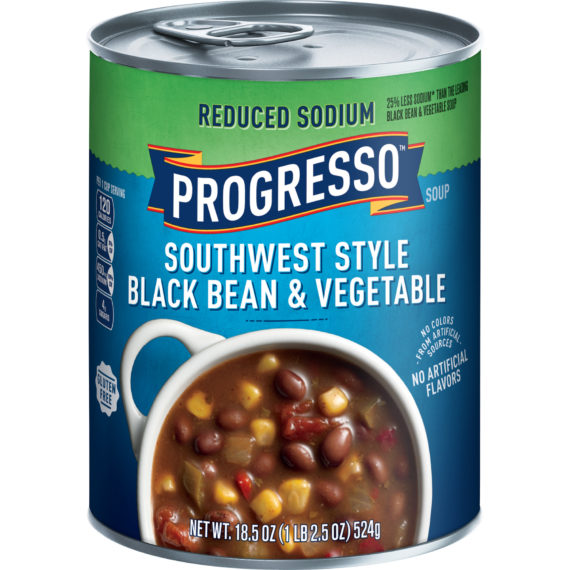 Progresso Southwest Style Black Bean & Vegetable Soup 18.5 Oz