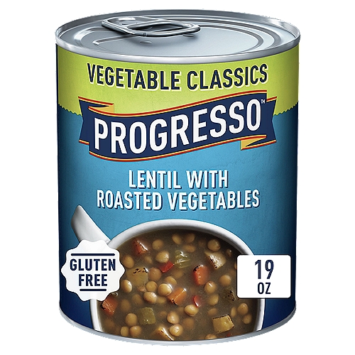 Progresso Gluten Free Vegetable Classics Lentil With Roasted Vegetables Soup - 18.5oz