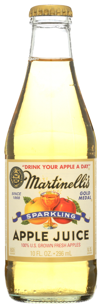Martinelli's Gold Medal 100% Sparkling Apple Juice 10.00 Fl Oz