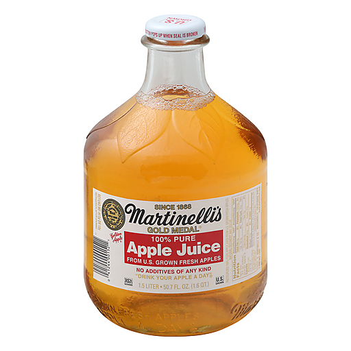 Martinelli's Gold Medal 100% Pure Apple Juice 50.7 Fl. Oz. Bottle