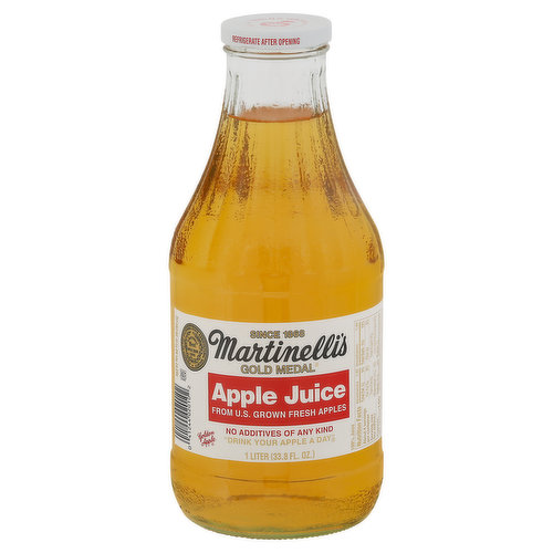Martinelli's Apple Juice 33.8 Fl Oz