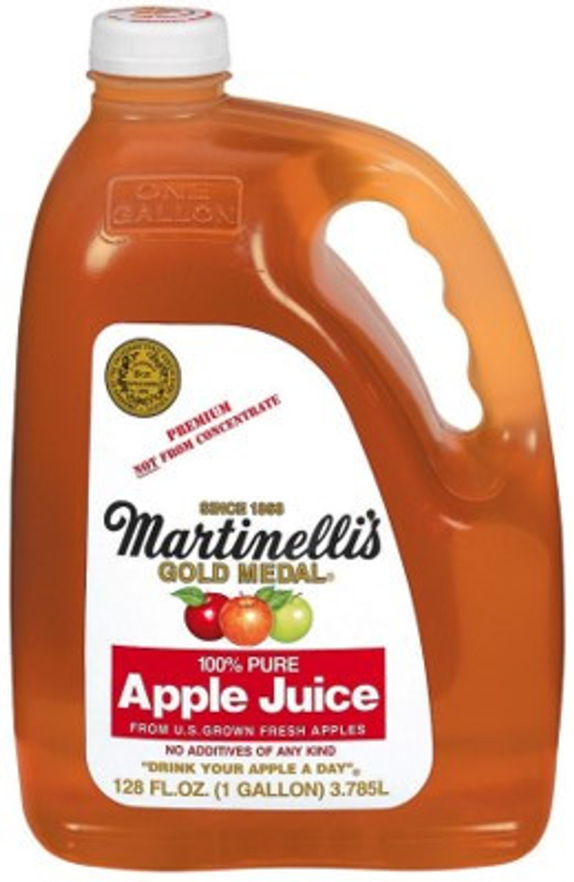Martinelli's 100% Juice, Pure Apple 128 Oz