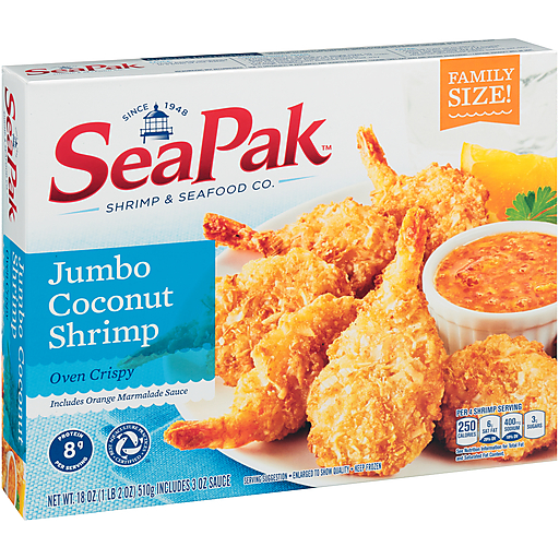 SeaPak Oven Crispy Jumbo Coconut Shrimp