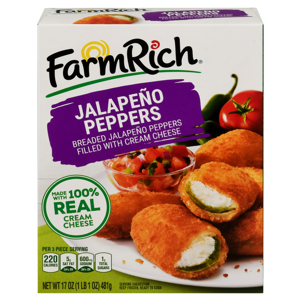 Farm Rich Jalapeno Peppers 17 Oz