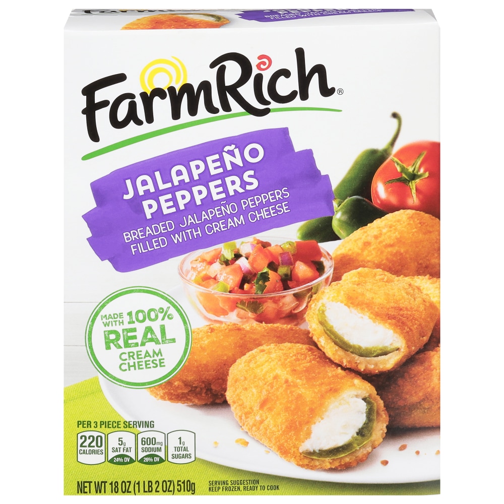 Farm Rich Jalapeno Peppers 18 Oz
