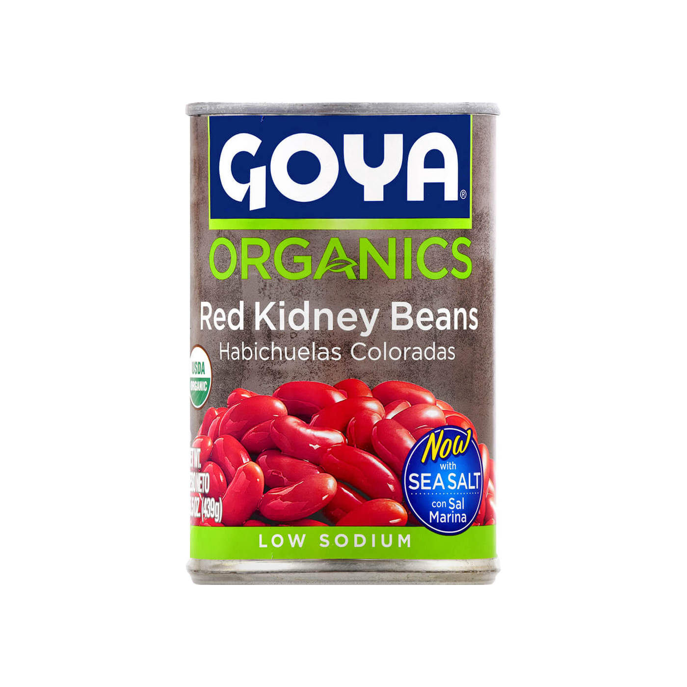 Goya Organic Red Kidney Beans 15.50 Oz