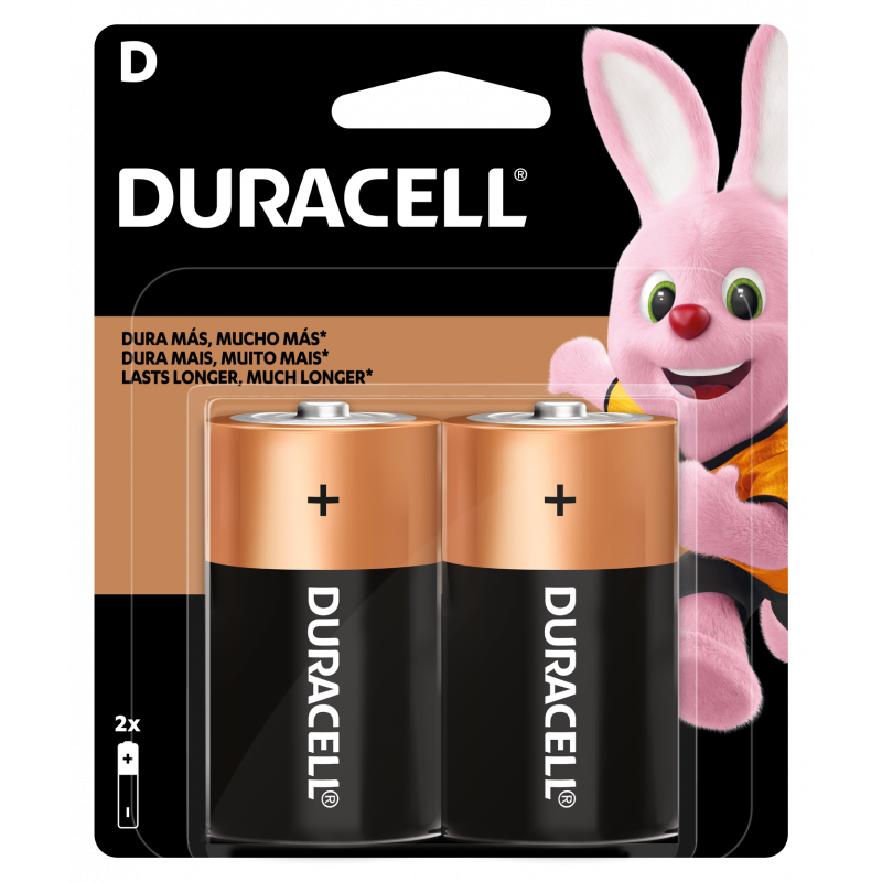 Duracell Pila Alcalina Dx2 Grande