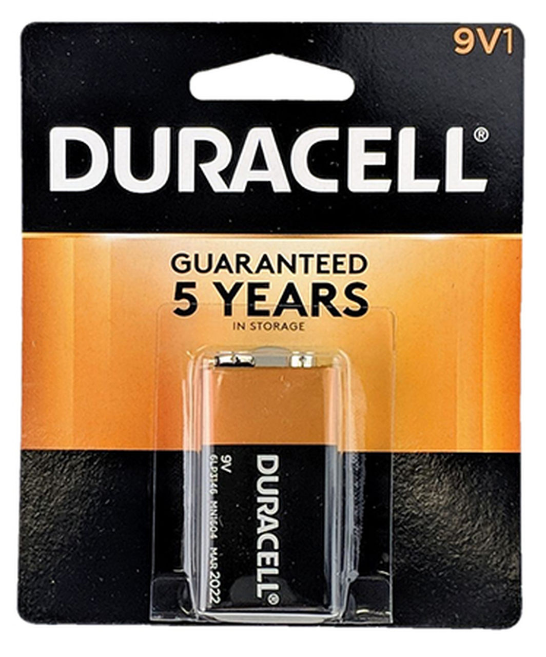 Duracell CopperTop 9V Alkaline Batteries - Long Lasting, All-purpose 9 Volt Battery For Household And Business