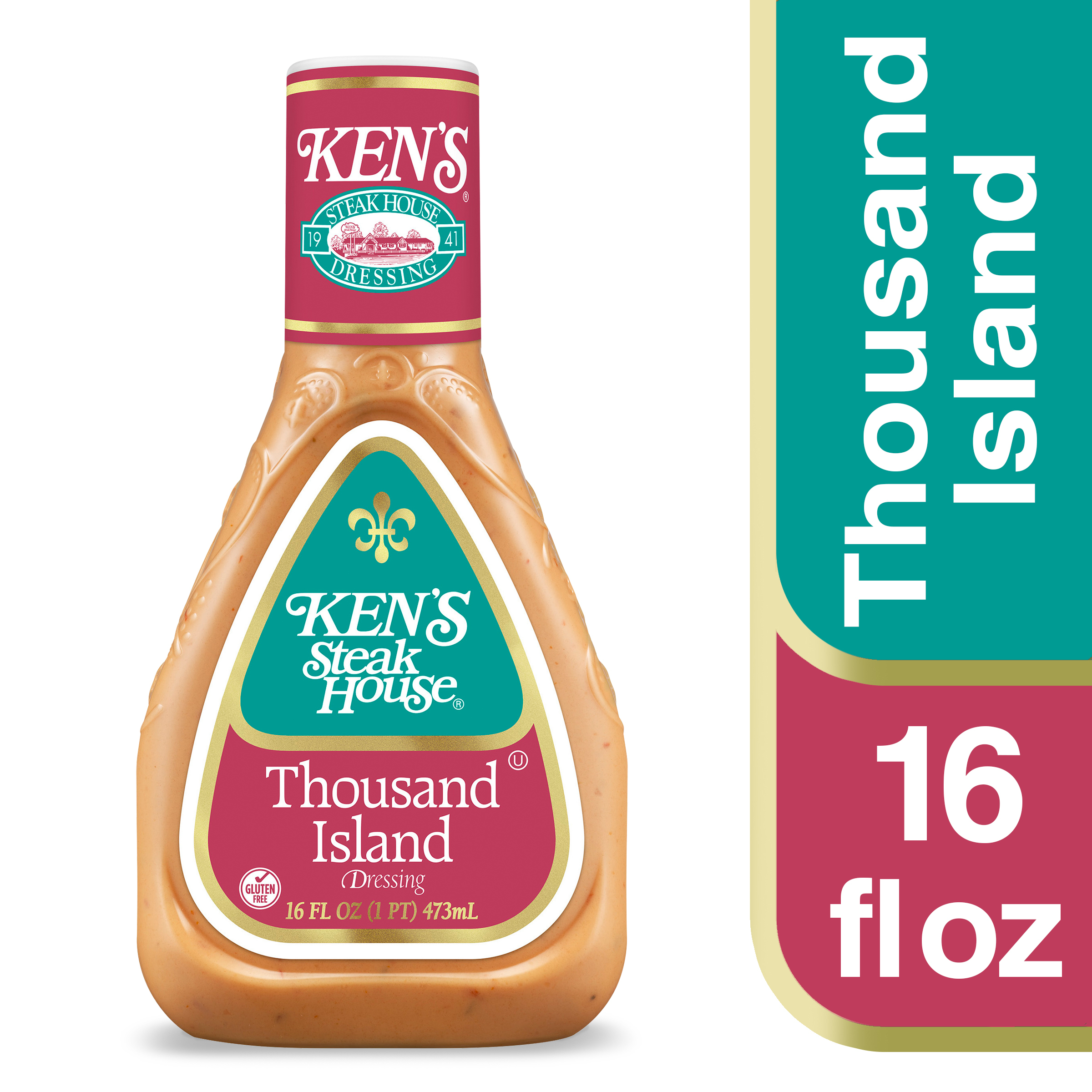 Ken's Steak House Dressing, Thousand Island 16 Fl Oz