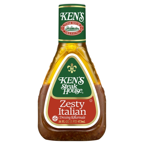 Ken's Steak House Zesty Italian Dressing & Marinade 16 Fl Oz
