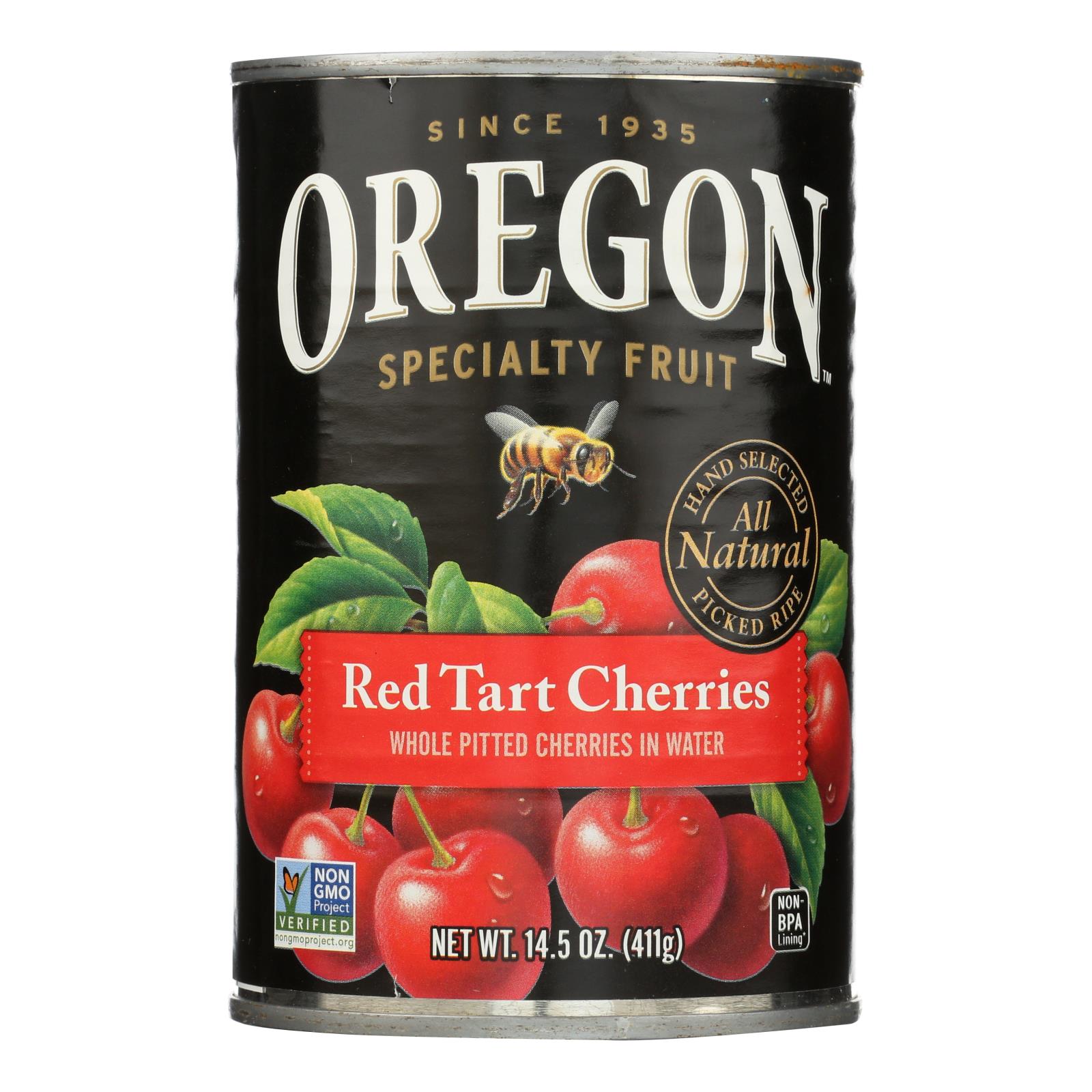 Oregon Specialty Fruit Pitted Red Tart Cherries In Water