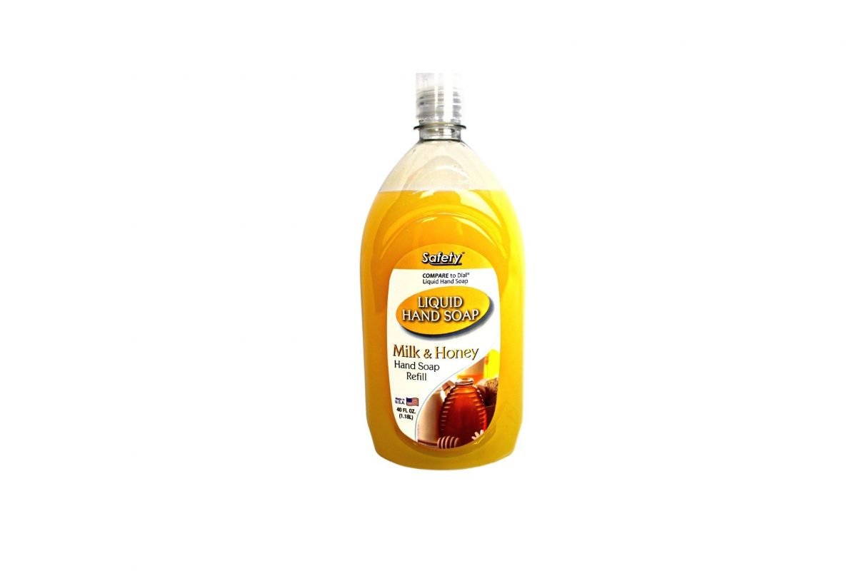 Hand Soap Refill 40z Milk And Honey #safety