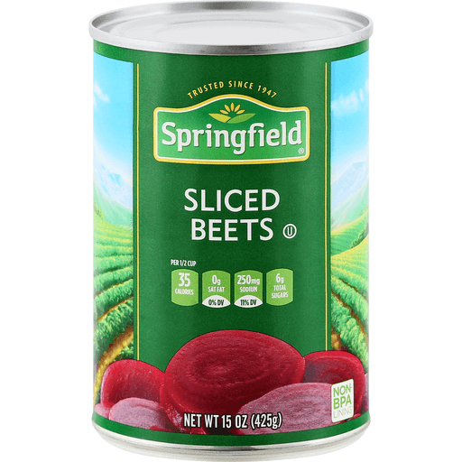 Springfield Sliced Beets - 15 Oz