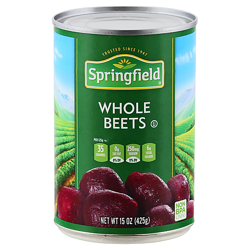 Springfield Medium Whole Beets 15 Oz. Can