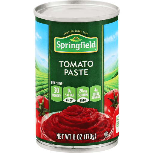 Springfield Fancy Tomato Paste - 6 Oz