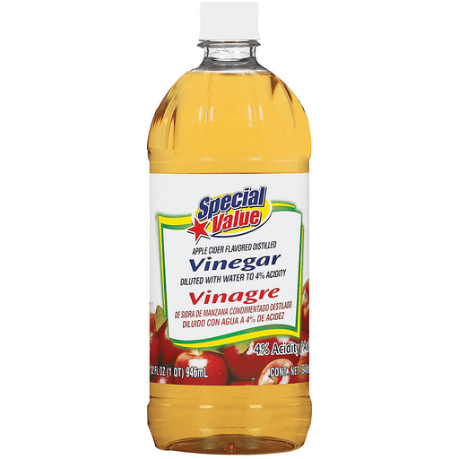 Special Value Apple Cider Flavored Distilled Vinegar 32 Fl Oz Bottle