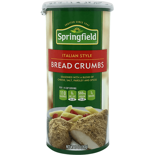 Springfield Bread Crumbs 10oz Italian