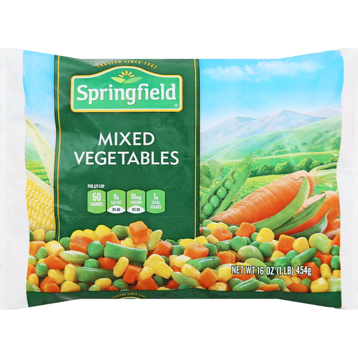 Springfield Mixed Vegetables 16 Oz