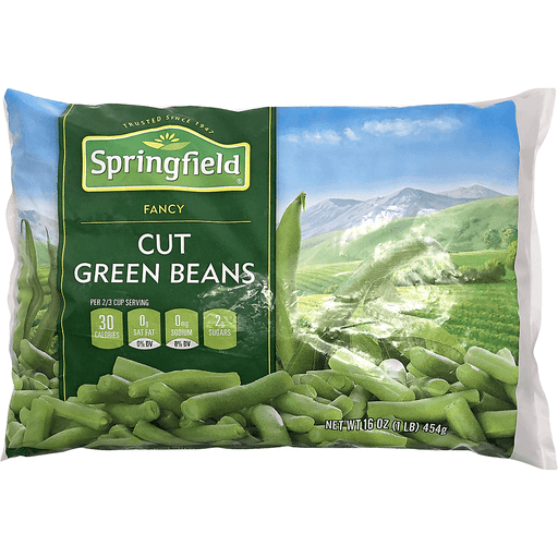 Springfield Cut Green Beans 16 Oz. Bag