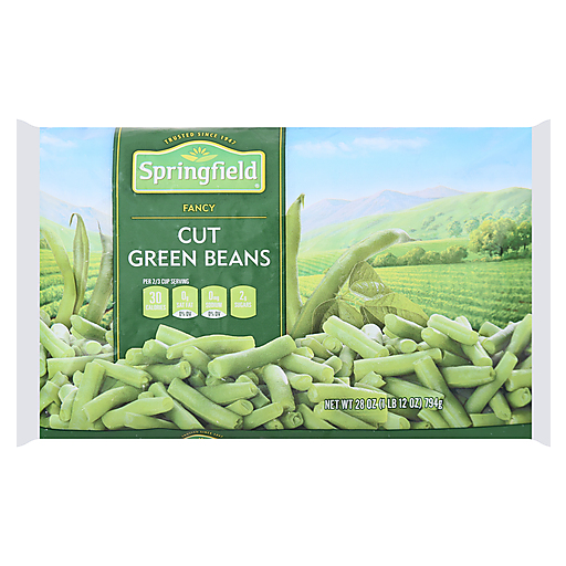 Springfield Cut Green Beans 28 Oz