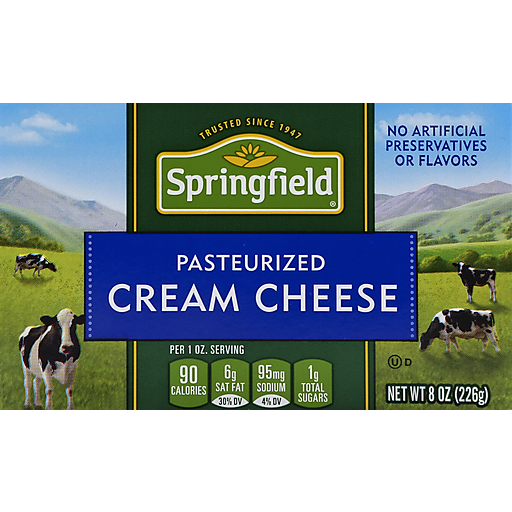 Springfield Pasteurized Cream Cheese