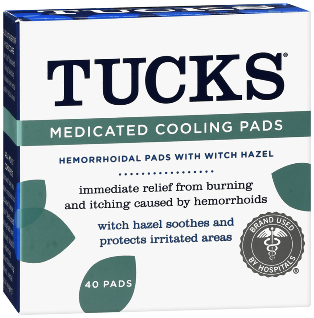 Tucks Medicated Cooling Pads, Hemorrhoidal Pads W/Witch Hazel 50