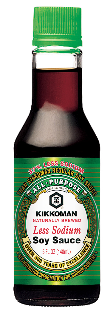 Kikkoman Less Sodium Soy Sauce 5 Oz