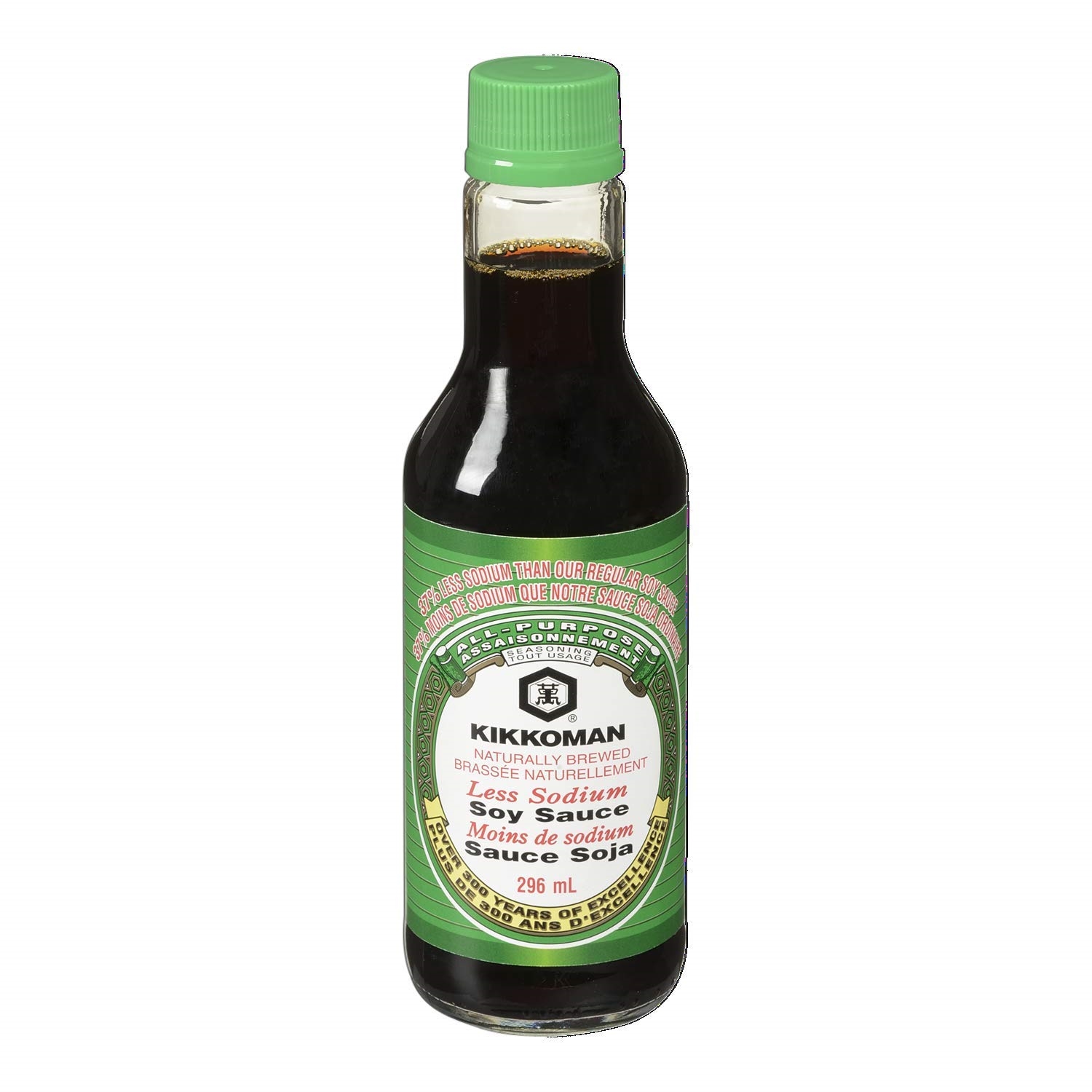 Kikkoman Less Sodium Soy Sauce 10 Fl Oz