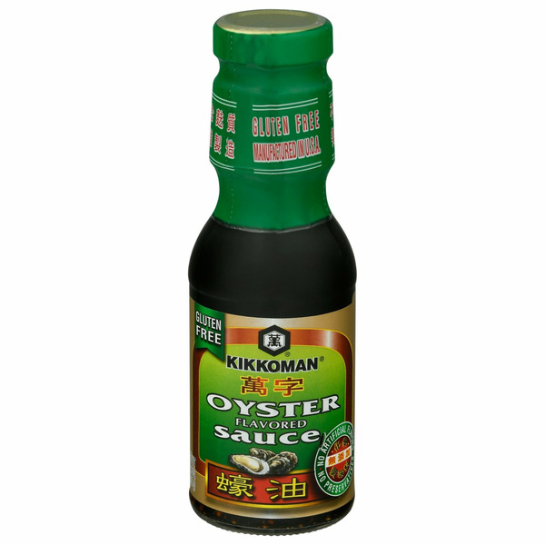 Kikkoman Oyster Flavored Sauce Green Label, 12.4 Oz