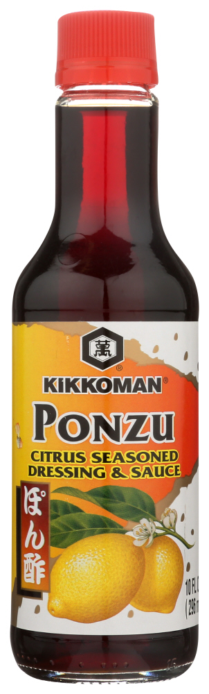 Kikkoman Dressing & Sauce, Citrus Seasoned, Ponzu 10 Fl Oz