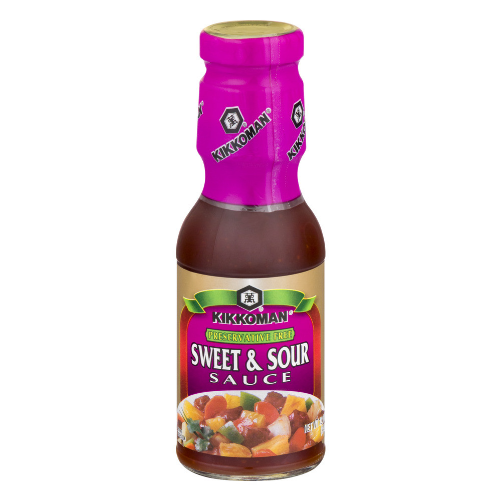 Kikkoman Sweet & Sour Sauce (No Preservatives Added)12 Oz. Bottle