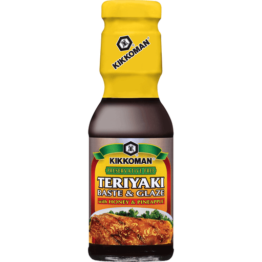 Kikkoman Teriyaki, With Honey & Pineapple Baste & Glaze - 12.1 Oz