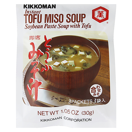 Kikkoman Instant Tofu Miso Soup Mix, 1.05 Oz