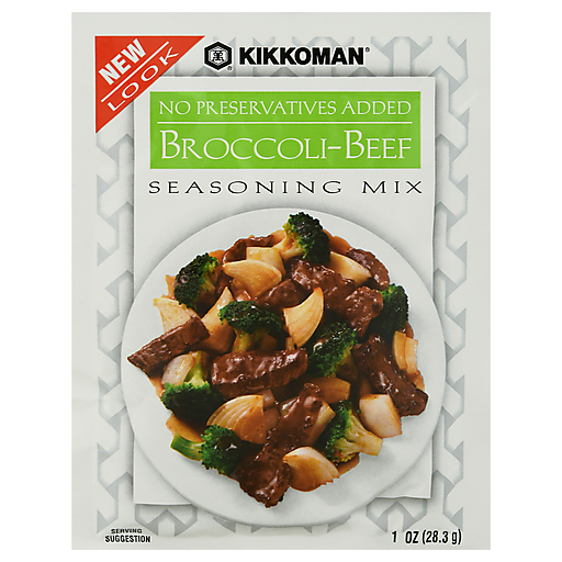 Kikkoman Seasoning Mix, Broccoli Beef 1 Oz