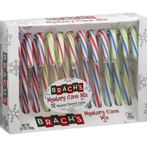 Ferrara BRACH'S Mystery Cane Mix Holiday Candy 12 Ct Box