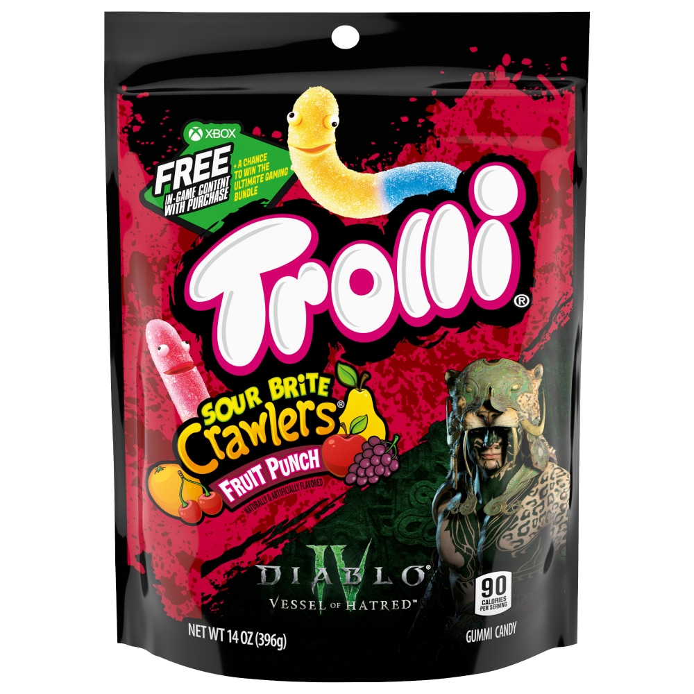 Trolli Sour Brite Crawlers Fruit Punch