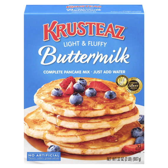 Krusteaz Complete Pancake Mix, Buttermilk, 32 Oz