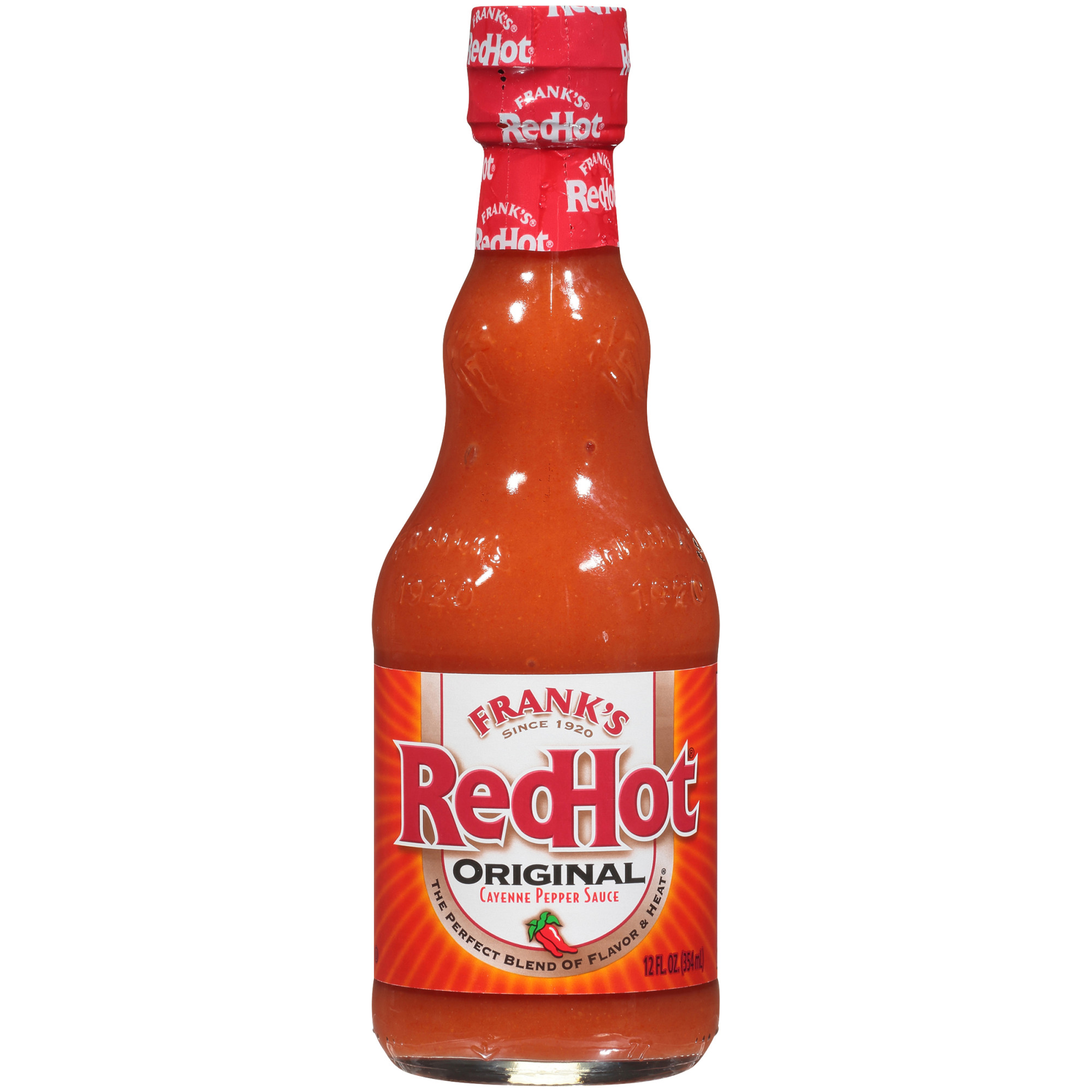 Frank's RedHot Red Hot Original Cayenne Pepper Sauce, 12 Fl Oz
