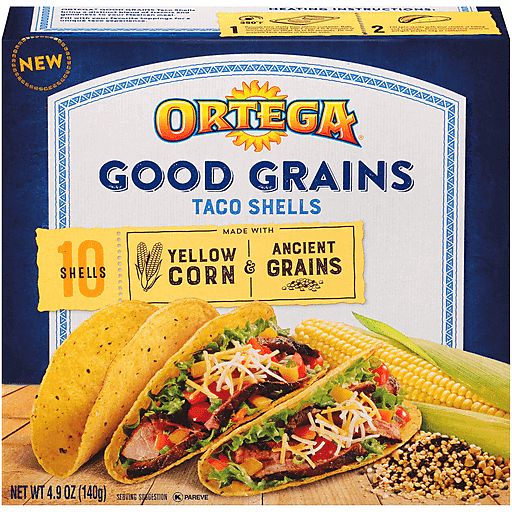 Ortega Yellow Corn & Ancient Grains Taco Shells