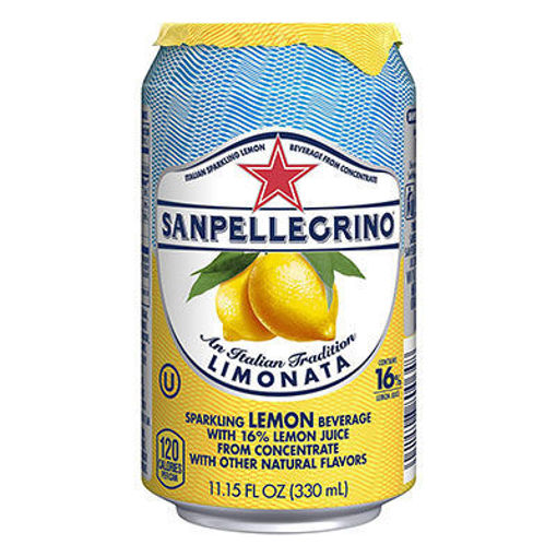 Sanpellegrino Lemon Sparkling Fruit Beverage, 11.15 Fl. Oz Cans