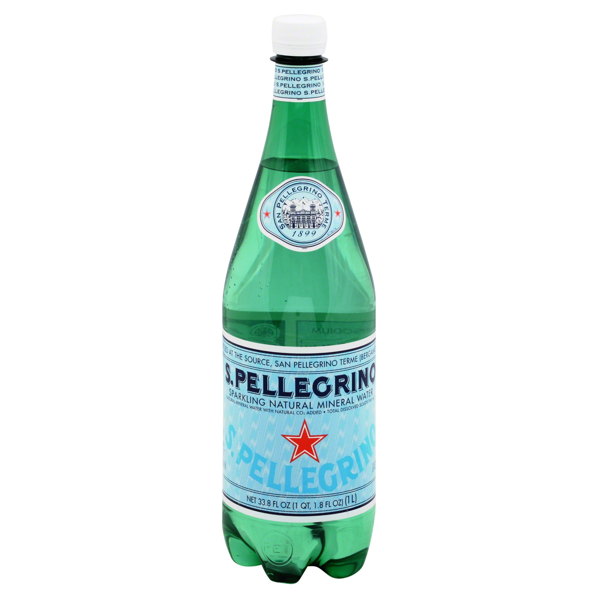 San Pellegrino S.Pellegrino Sparkling Natural Mineral Water - 33.8 Fl Oz