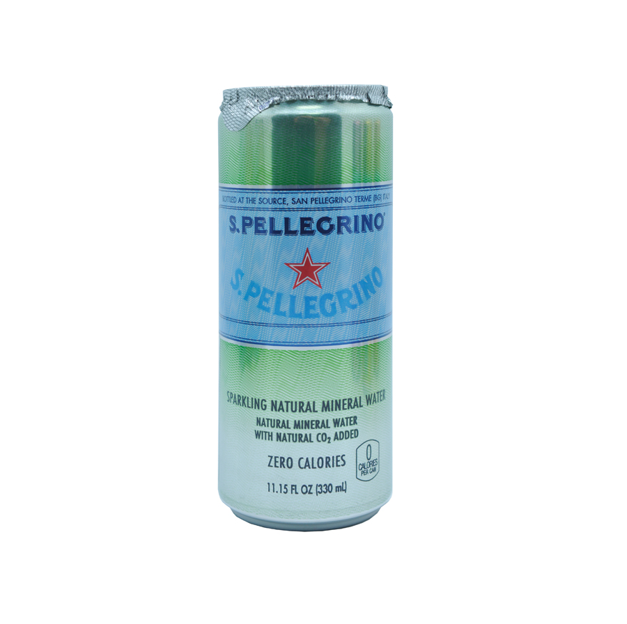 San Pellegrino S.Pellegrino Sparkling Natural Mineral Water, 11.15 Fl Oz Can