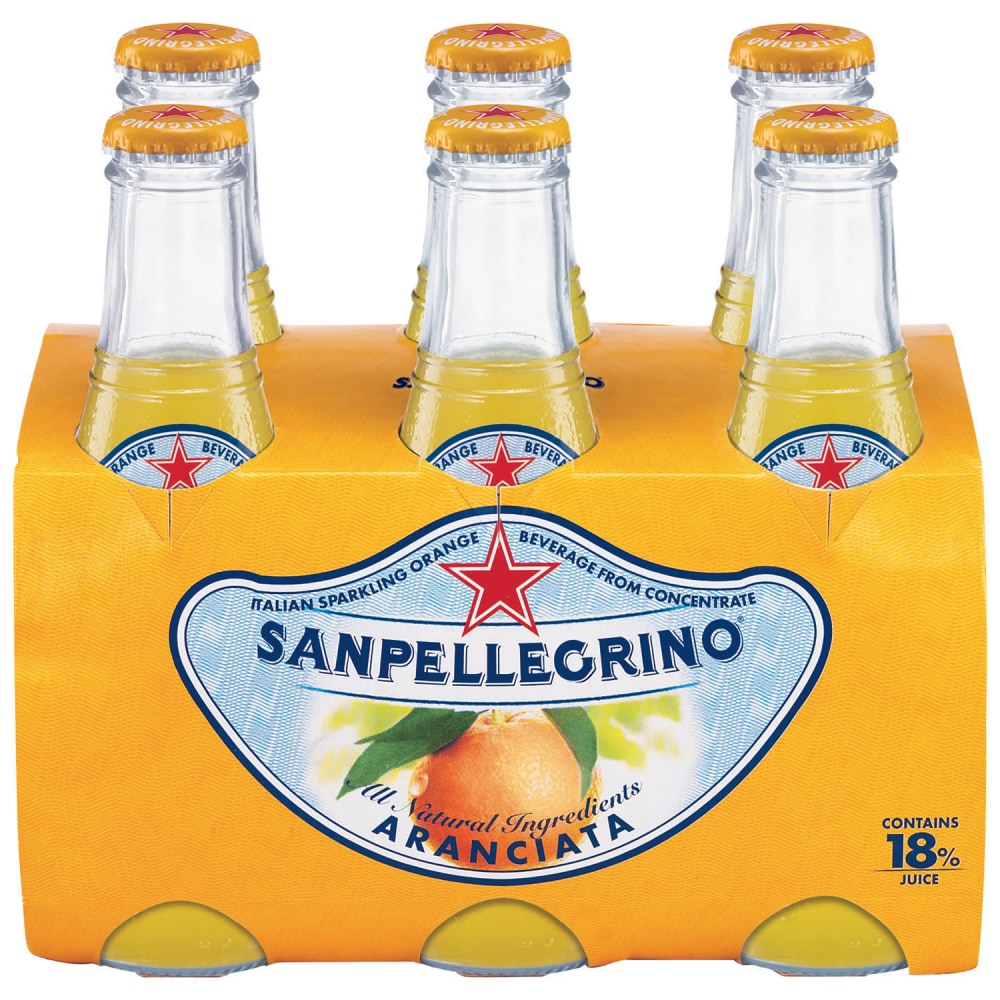 San Pellegrino Sparkling Orange Beverage - Aranciata 39.00 Fl Oz