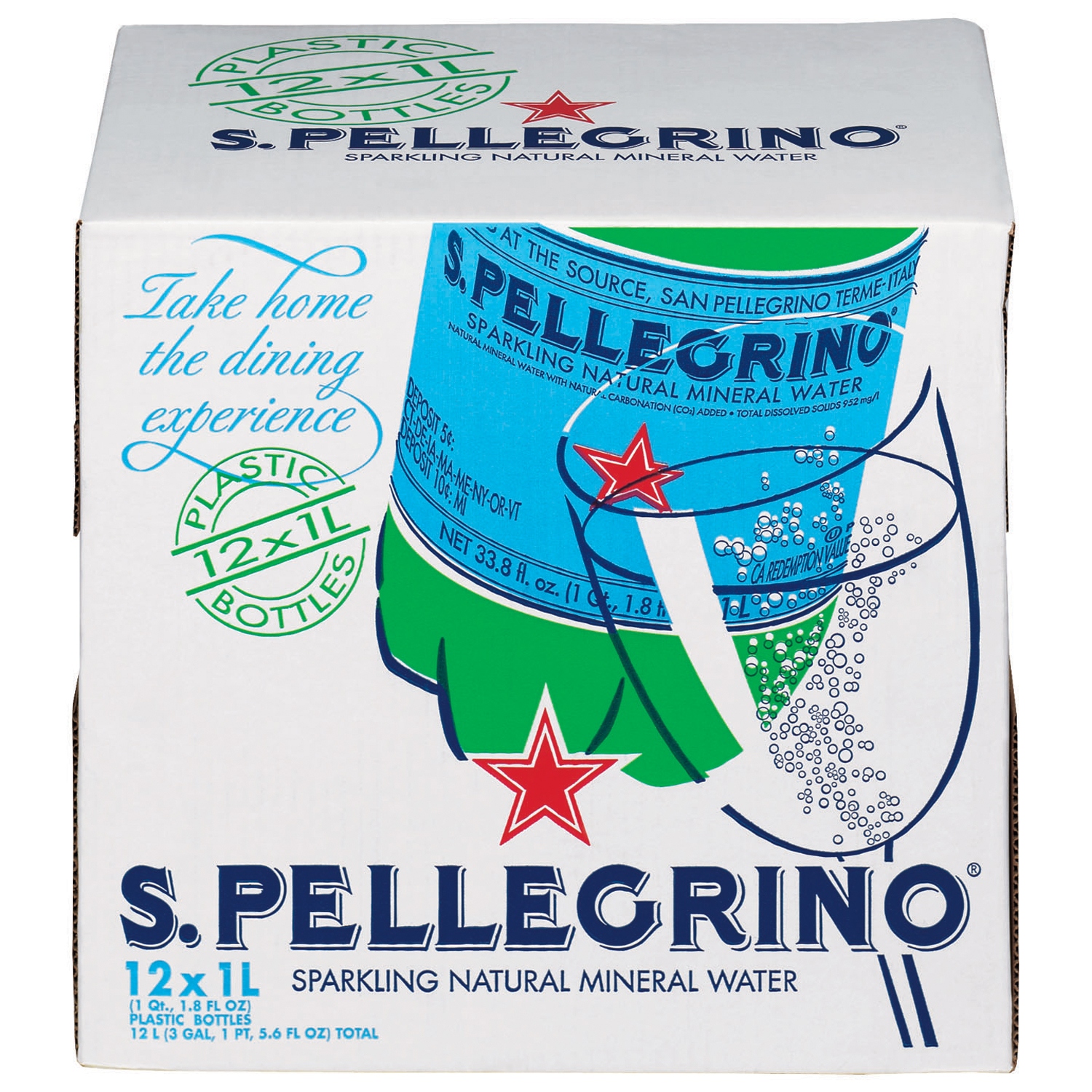 S.Pellegrino San Sparkling Natural Mineral Water