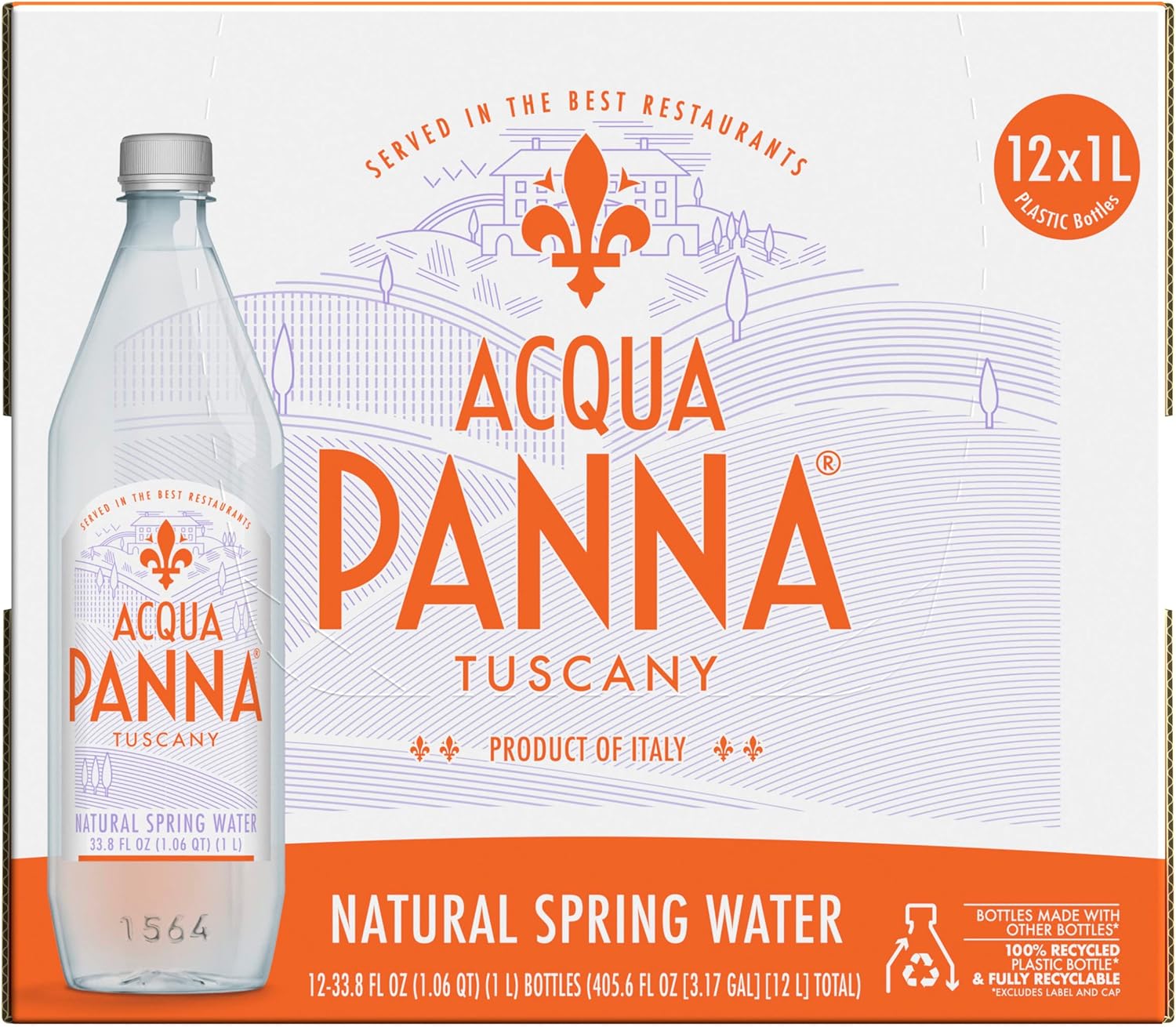 Acqua Panna Natural Spring Water, 33.8 Fl Oz
