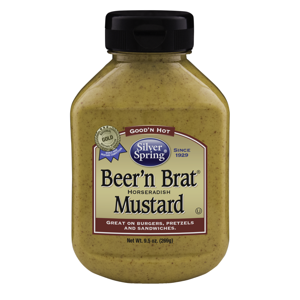 Silver Spring Mustard - Beer 'n Brat Horseradish 9.50 Oz