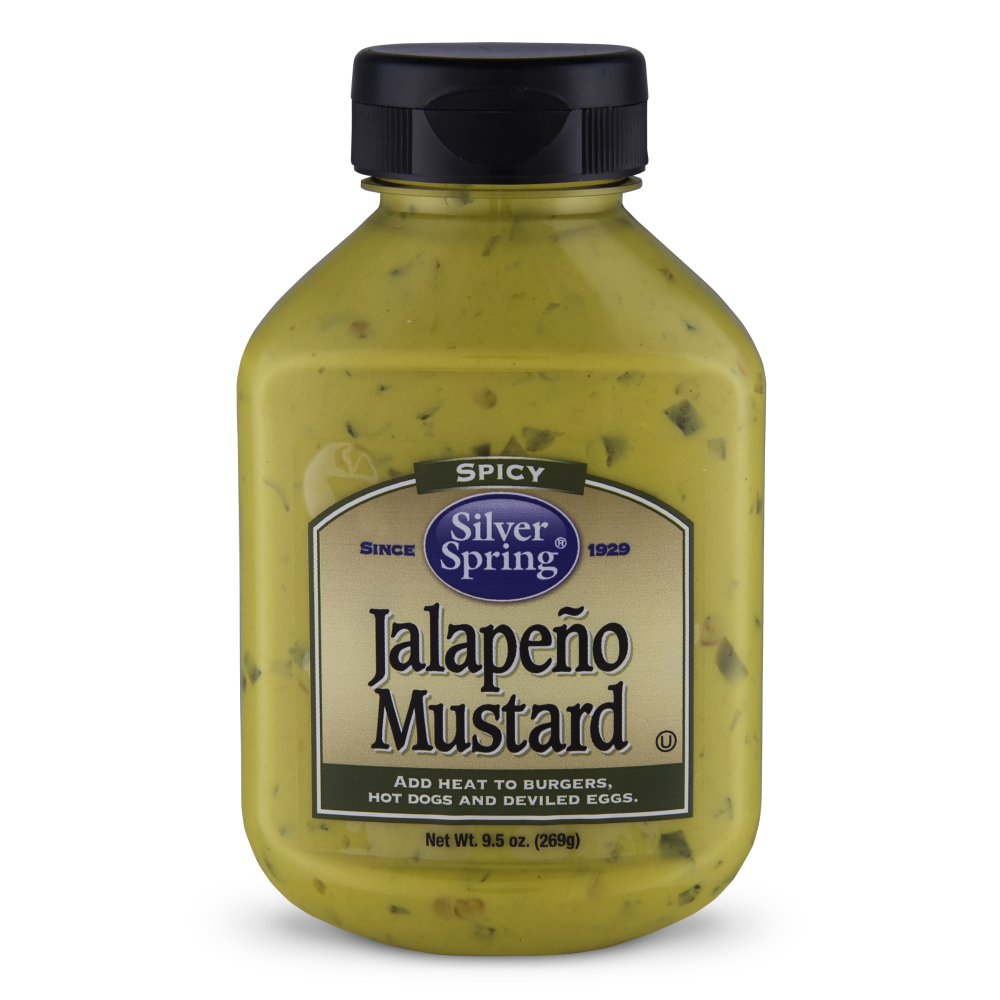 Silver Spring Mustard, Jalapeno, Spicy 9.5 Oz