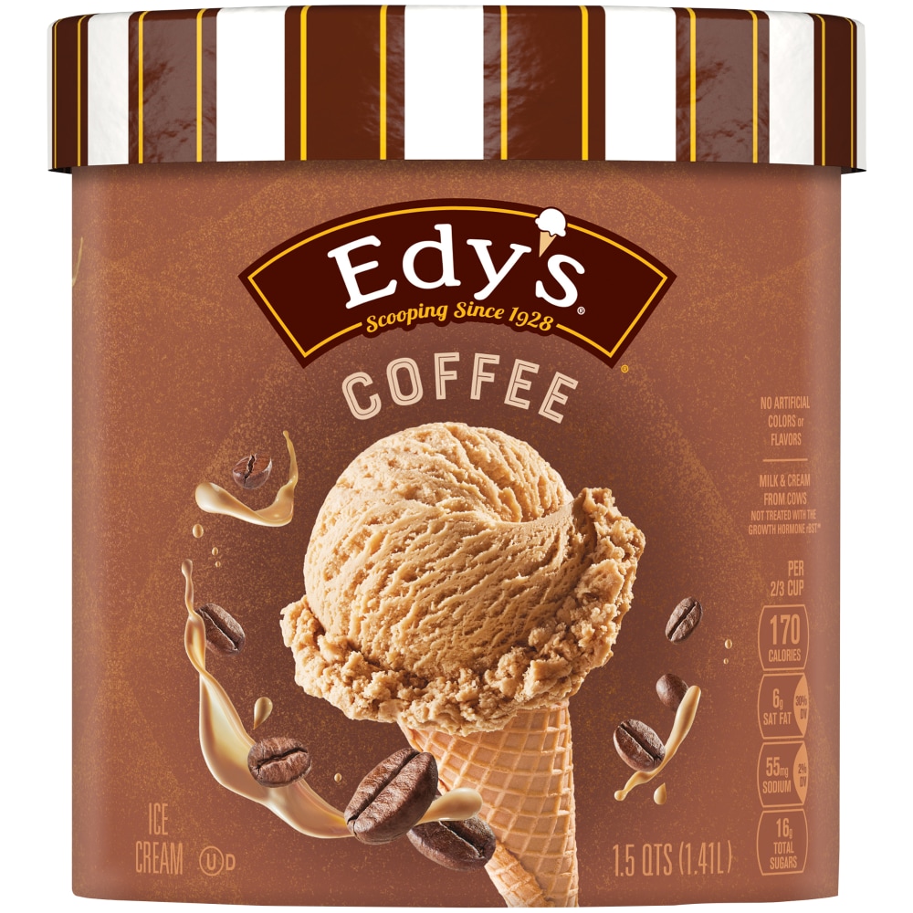 Edy's Grand Ice Cream, Rich Creamy, Coffee