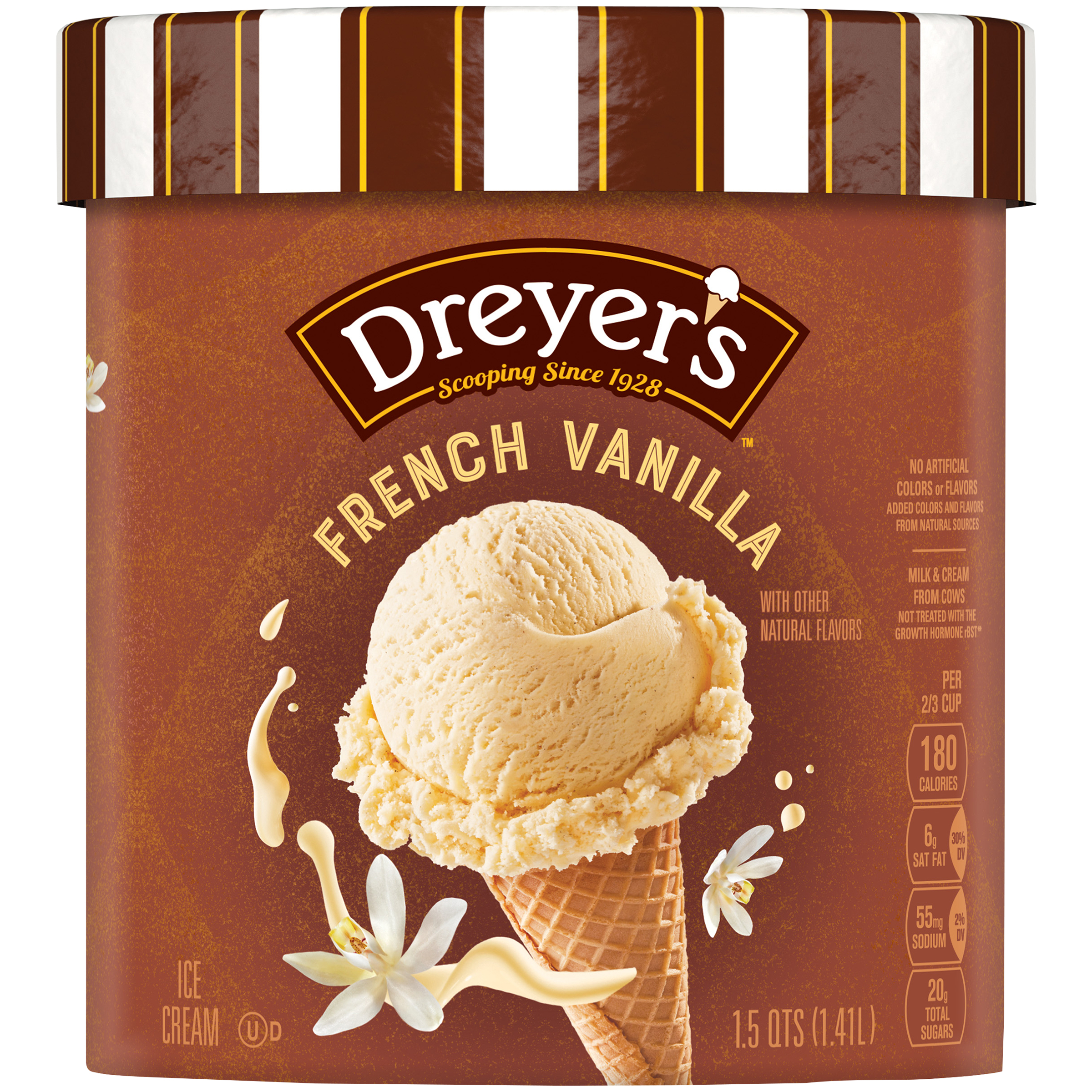 Edy's Dreyer's Grand French Vanilla Ice Cream Tub