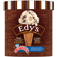 Edy’s Grand Nestle Drumstick Sundae Cone Ice Cream, 48 Oz